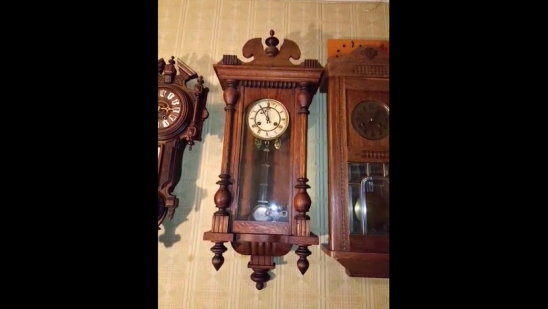 Настенные часы Junghans 1908 год