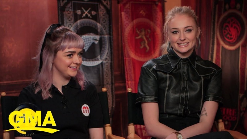 Sophie Turner and Maisie Williams on how theyd rule