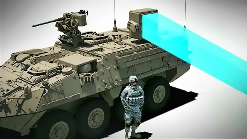 Military Ray Gun ADS Electromagnetic Radiation