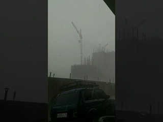 Башенный кран падение 1 часть