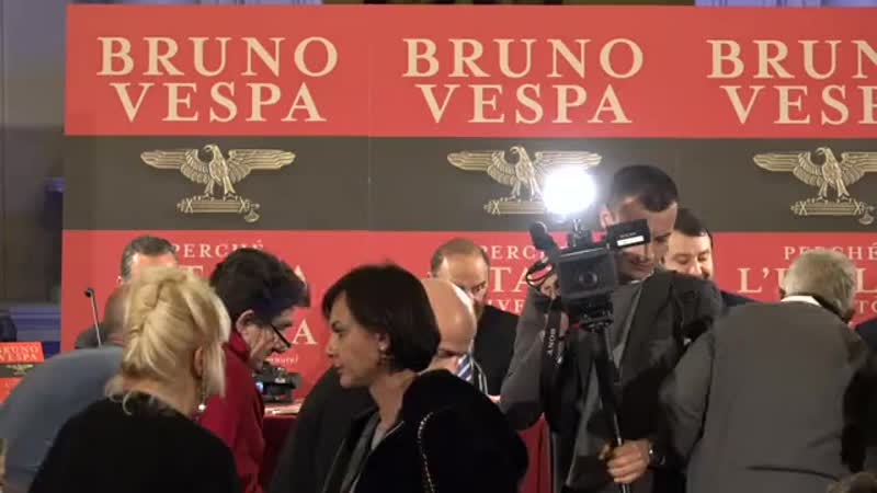 Matteo Salvini PRESENTAZIONE DEL NUOVO LIBRO DI BRUNO VESPA CON MATTEO SALVINI (
