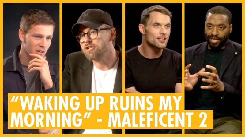 Waking Up Ruins My Morning Harris Dickinson, Chiwetel Ejiofor More Maleficent 2 Cast