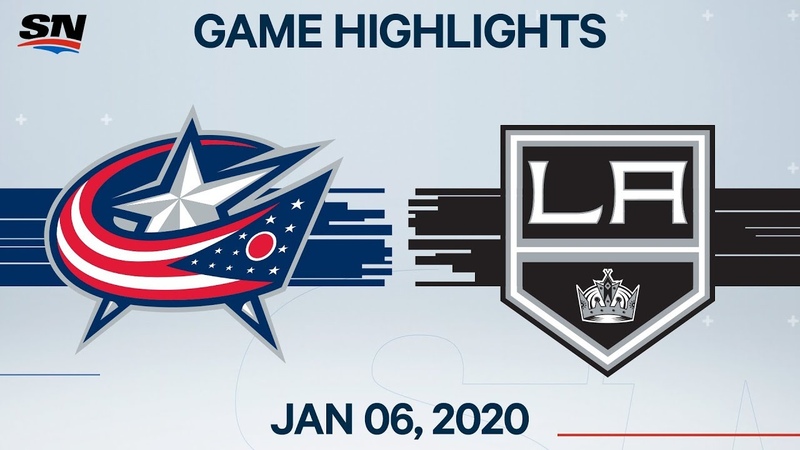 NHL Highlights, Blue Jackets vs Kings Jan. 6,