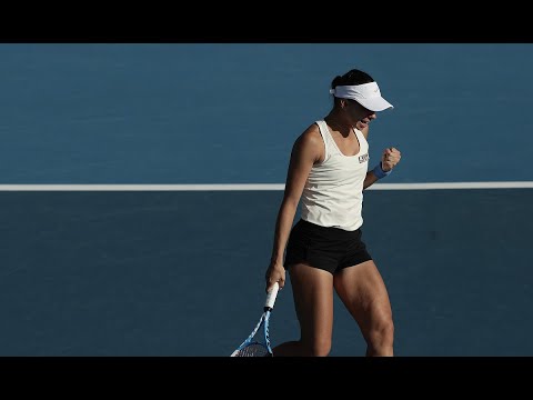 Magda Linette vs. Svetlana Kuznetsova, 2020 Hobart First Round, WTA