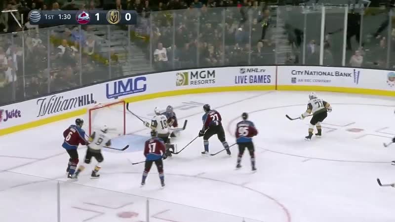 Colorado Avalanche vs. Vegas Golden Knights, Oct. 25,
