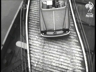 Unloaded Cargo Boat + Maiden Voyage Of Lifeboat (1957)