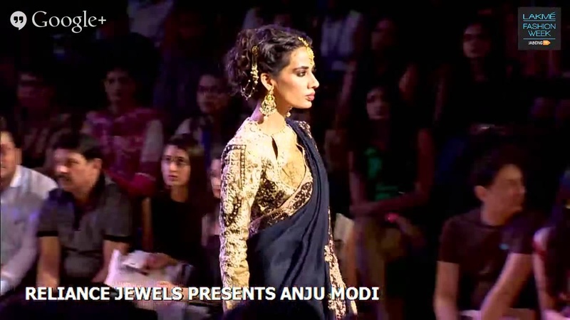 RELIANCE JEWELS PRESENTS ANJU MODI LAKME FASHION WEEK WINTER, FESTIVE