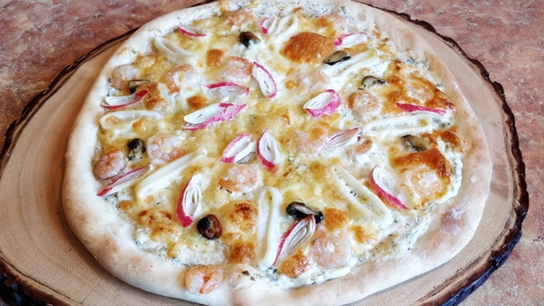 морская пицца домашний рецепт