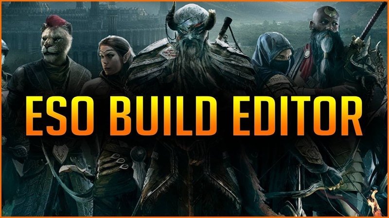 ESO Build Editor Announcement Optimized Build Editor for The Elder Scrolls