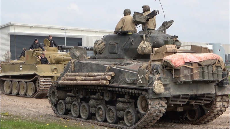 Tiger vs. Fury Sherman Face Off Which