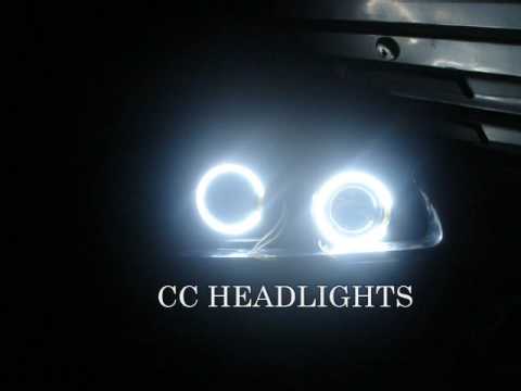 Bi Xenon HID Projector Lens Angel Eyes Opel