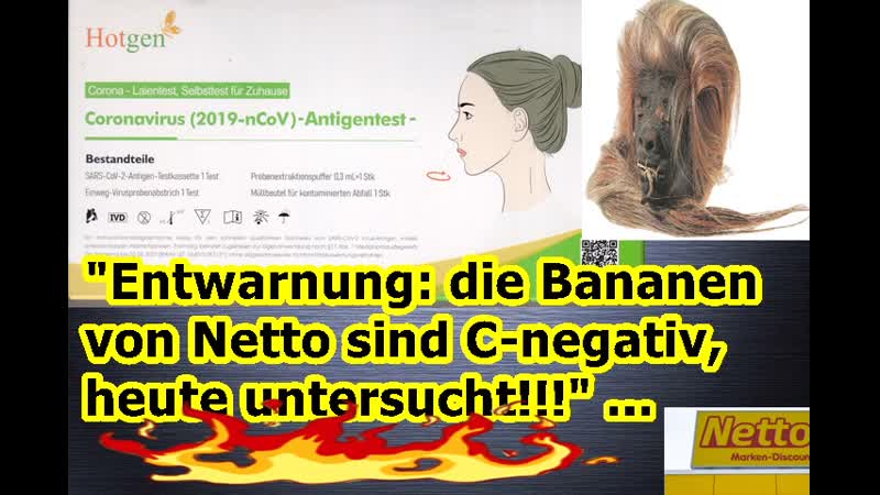 Entwarnung: Nettos Bananen sind C negativ, heute