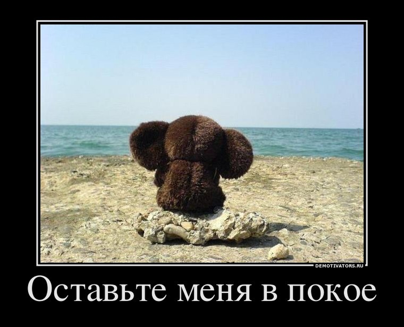 Чебурашка на море
