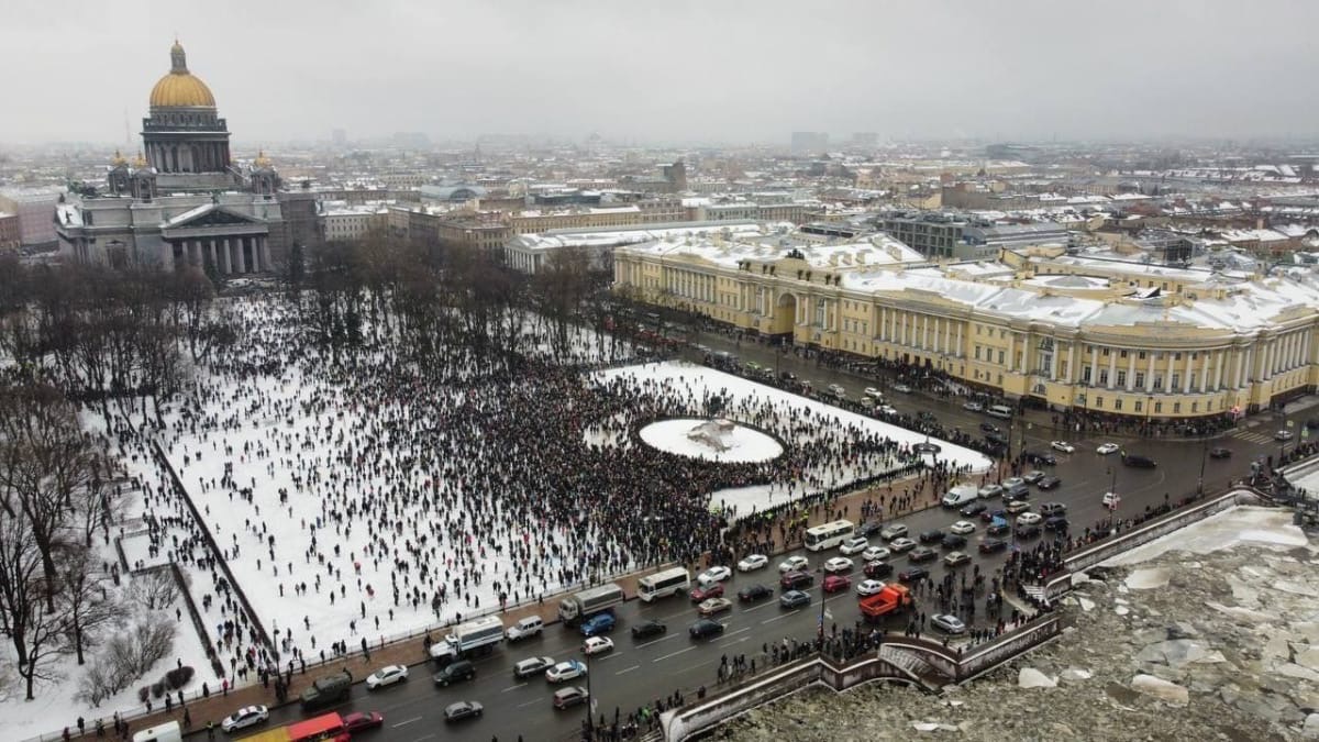 исаакиевский собор митинг