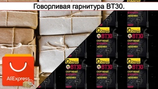Говорливая гарнитура BT30. | #Обзор