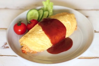 Omurice - Japanese Omelette Rice