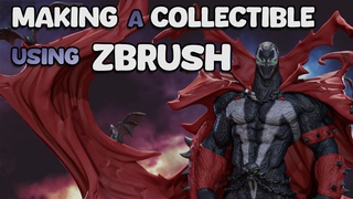Spawn Collectible FanArt | ZBrush Speedsculpting | Inspired by the art of Spawn #88 | Classic Music