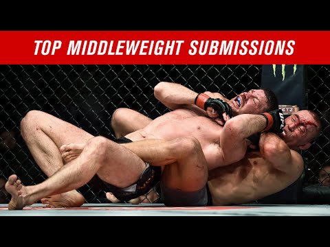 Top 10 Middleweight Submissions in UFC