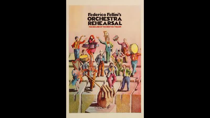 Ensaio de Orquestra (1978) Federico Fellini