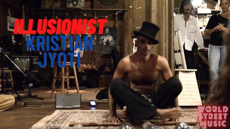 Amazing Illusionist Kristian Jyoti: Crystal ball solo performance (contact
