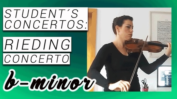 Rieding, Oskar: Concerto op. 35, b minor, h Moll, Allegro Moderato, Andante, Allegro