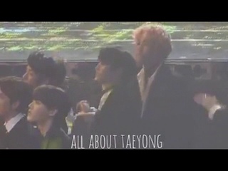 170119 TAEYONG being a fanboy @ Seoul Music Award 2017