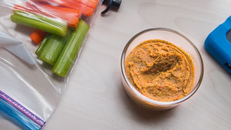 Healthy White Bean Dip Snack