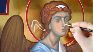 Wax tempera in icon painting. Энкаустика в иконописании