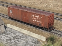 AH 50' Boxcar ATSF 2