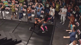 Cora Jade versus AJ Lee - Falls Count Anywhere Match, Violence 22/07/2023