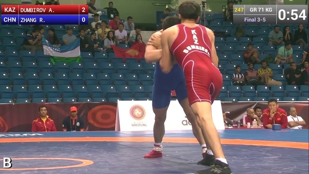 ЧА 2015: R. ZHANG ( CHN) vs Aзамат ДУМБИРОВ ( KAZ), 5