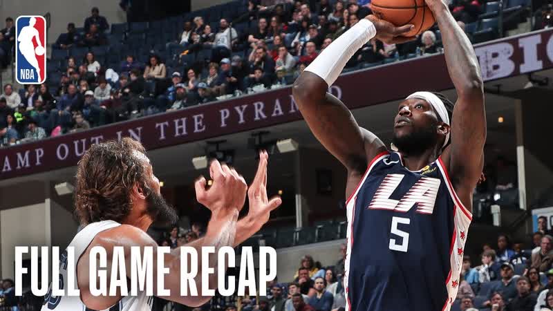CLIPPERS vs GRIZZLIES, Montrezl Harrell Drops 30 (11 14 FG) For LAC, February 22,
