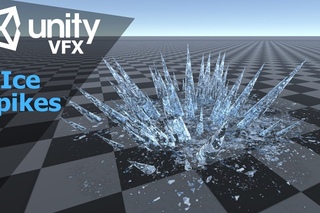 Game effect tutorial - Ледяные шипы | Unity3d