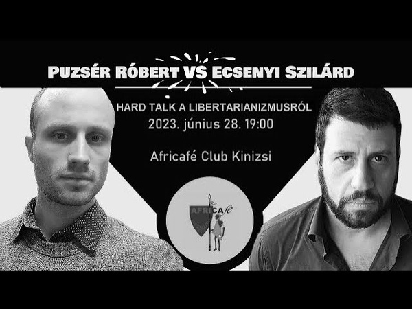 Vita a libertarianizmusról Ecsenyi Szilárddal, HARD TALK,