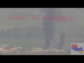 Уничтожение нефтяных складов и целого батальона азербаранов. Разгром и бегство азербаранов, Джебраил
