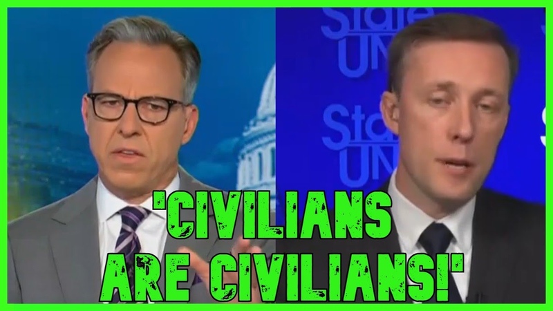 Civilians Are Civilians : CNN Host DISGUSTED By Callousness To