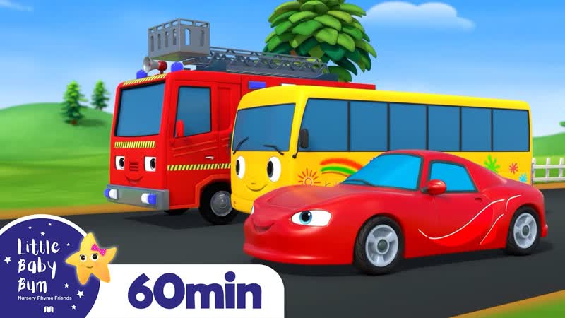 Vehicle Sounds Song + More Nursery Rhymes and Kids Songs, Little Baby