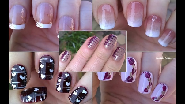 NAIL ART COMPILATION, 1, Easy NAILS Designs, Life World