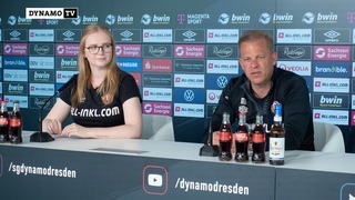 36. Spieltag | FSV - SGD | Pressekonferenz vor dem Spiel