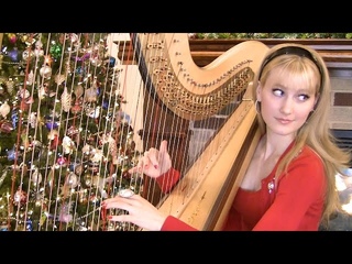 SILENT NIGHT  (Harp Twins) Camille and Kennerly, Harp Duet