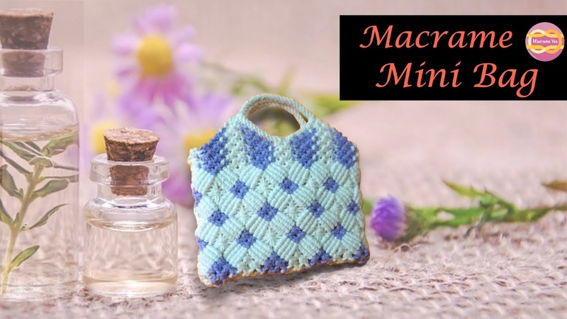Marame Mini Bag, Macrame Bag
